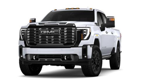 Glacier White Tricoat 2026 GMC Sierra 2500 Denali Ultimate