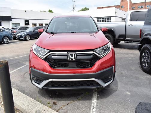 Radiant Red Metallic 2021 Honda CR-V 2WD EX