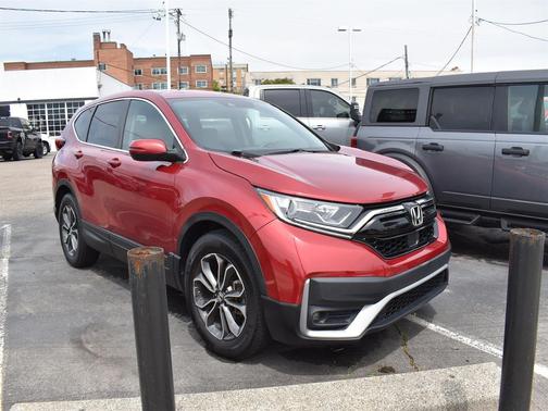 Radiant Red Metallic 2021 Honda CR-V 2WD EX