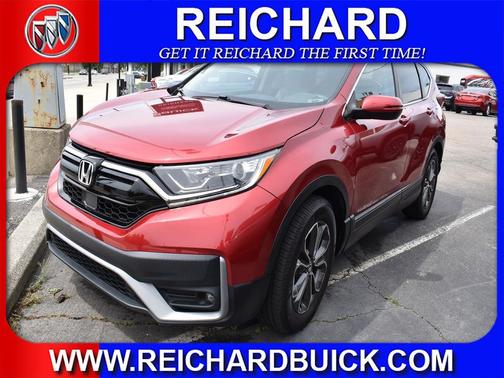 Radiant Red Metallic 2021 Honda CR-V 2WD EX