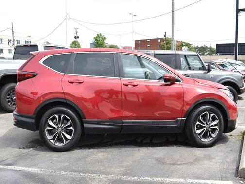 Radiant Red Metallic 2021 Honda CR-V 2WD EX