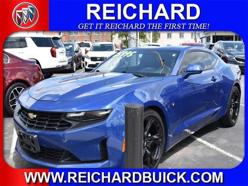 Riverside Blue Metallic 2019 Chevrolet Camaro 2LT