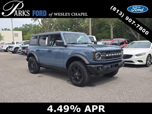 Azure Gray Metallic 2024 Ford Bronco Black Diamond