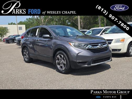Gray 2017 Honda CR-V LX