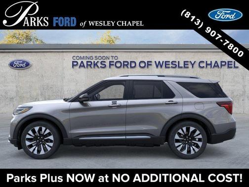 Carbonized Gray Metallic 2026 Ford Explorer Platinum
