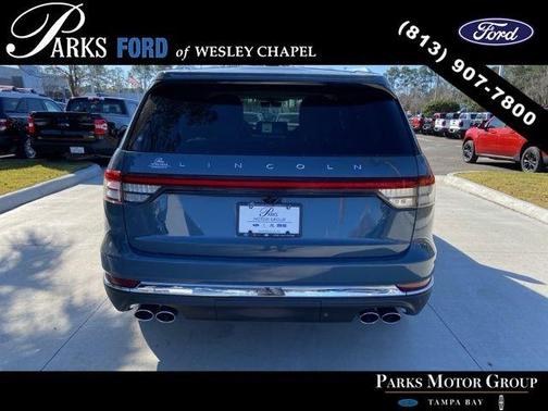 Blue Metallic 2025 Lincoln Aviator Reserve AWD