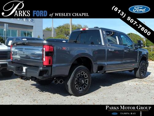 Gray Metallic 2024 Ford F-250 Platinum