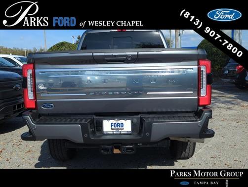 Gray Metallic 2024 Ford F-250 Platinum