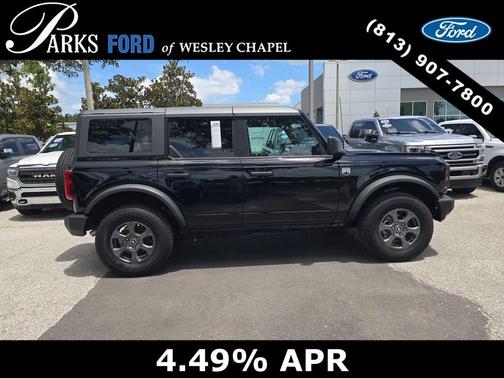 Shadow Black 2025 Ford Bronco Big Bend