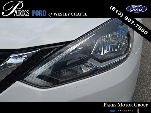 Cloud White 2019 Nissan Sentra S