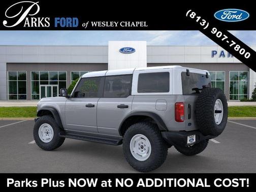 Avalanche Gray 2026 Ford Bronco Heritage Edition