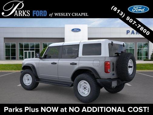 Avalanche Gray 2026 Ford Bronco Heritage Edition