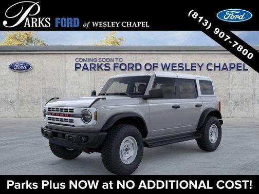 Avalanche Gray 2026 Ford Bronco Heritage Edition