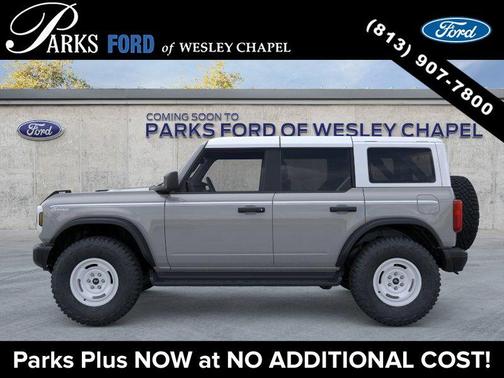 Avalanche Gray 2026 Ford Bronco Heritage Edition