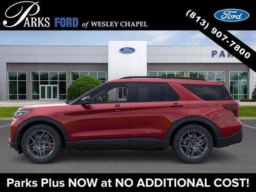 Rapid Red Metallic Tinted Clearcoat 2026 Ford Explorer ST