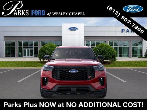 Rapid Red Metallic Tinted Clearcoat 2026 Ford Explorer ST