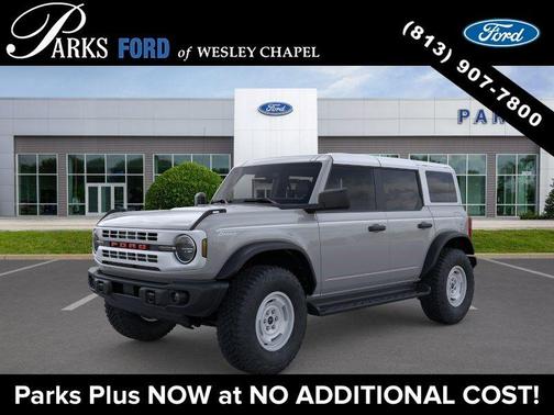 Avalanche Gray 2026 Ford Bronco Heritage Edition