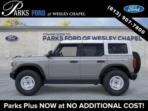 Avalanche Gray 2026 Ford Bronco Heritage Edition