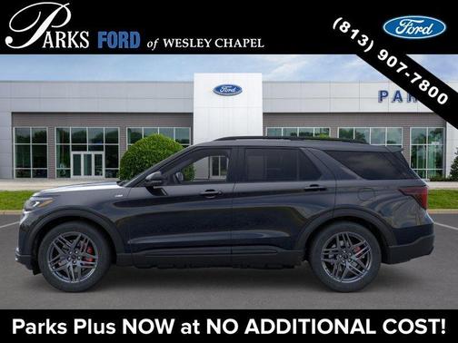 Agate Black Metallic 2026 Ford Explorer ST-Line