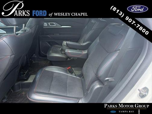 Star White 2025 Ford Explorer ST