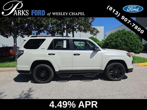 Blizzard Pearl 2019 Toyota 4Runner Limited Nightshade
