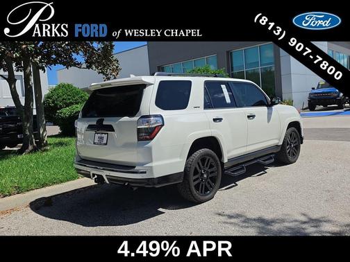 Blizzard Pearl 2019 Toyota 4Runner Limited Nightshade