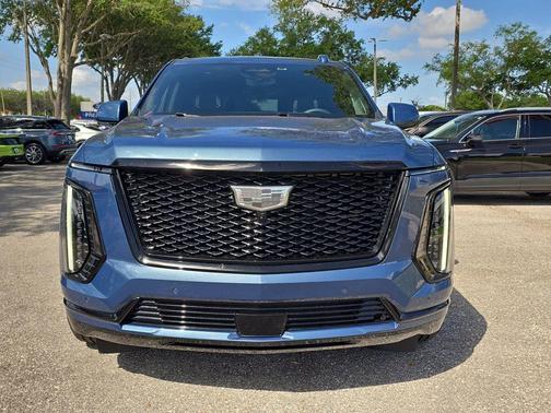 Deep Sea Metallic 2025 Cadillac Escalade ESV Sport Platinum