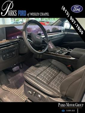 Deep Sea Metallic 2025 Cadillac Escalade ESV Sport Platinum