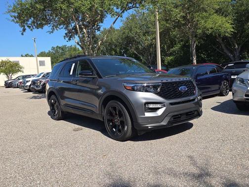 Carbonized Gray Metallic 2023 Ford Explorer ST