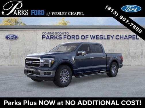 Antimatter Blue Metallic 2026 Ford F-150 Lariat