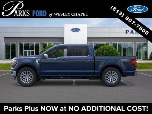 Antimatter Blue Metallic 2026 Ford F-150 Lariat