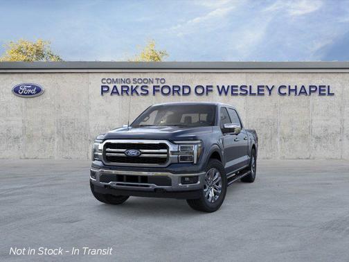 Antimatter Blue Metallic 2026 Ford F-150 Lariat