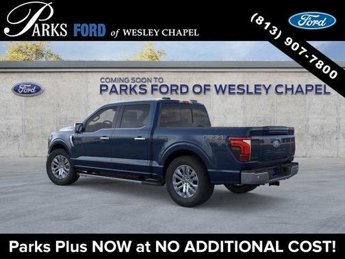 Antimatter Blue Metallic 2026 Ford F-150 Lariat