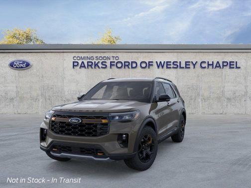 Gray 2026 Ford Explorer Tremor