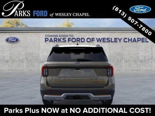 Gray 2026 Ford Explorer Tremor