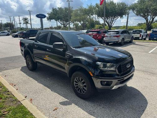 Shadow Black 2022 Ford Ranger XLT