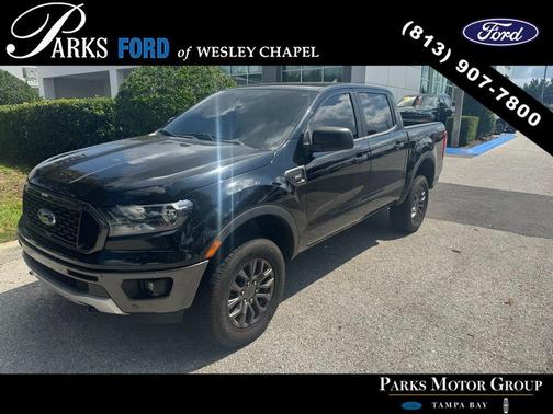 Shadow Black 2022 Ford Ranger XLT