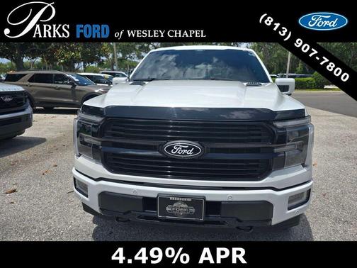 White Metallic 2024 Ford F-150 Platinum