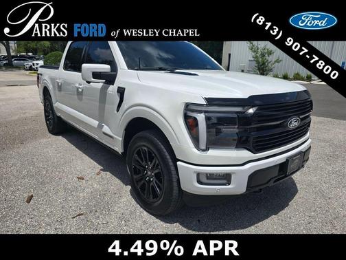 White Metallic 2024 Ford F-150 Platinum