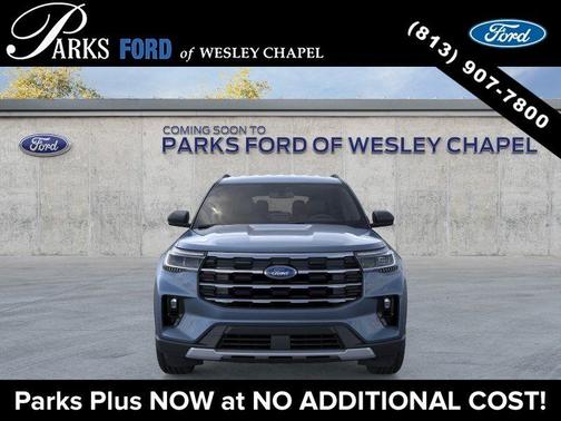 Vapor Blue Metallic 2026 Ford Explorer Active