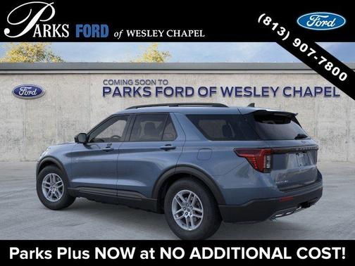 Vapor Blue Metallic 2026 Ford Explorer Active