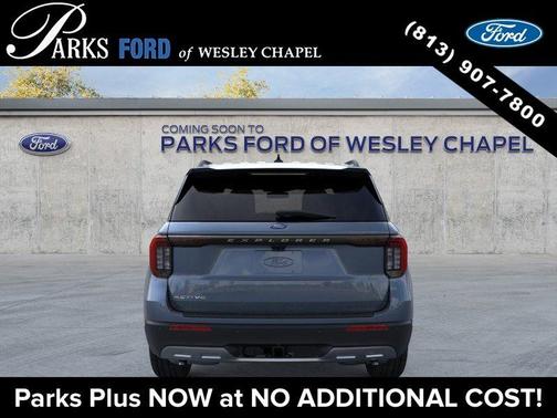 Vapor Blue Metallic 2026 Ford Explorer Active