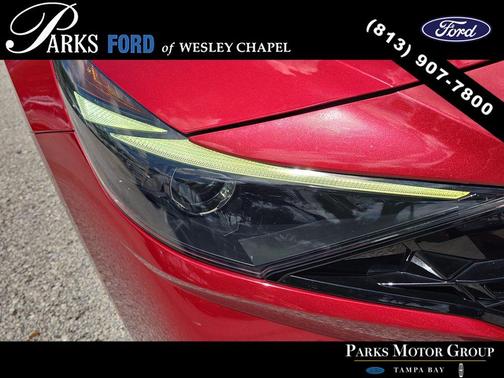 Scarlet Red Pearl 2021 Hyundai ELANTRA N Line