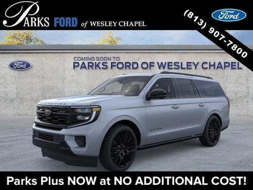 Glacier Gray Metallic 2026 Ford Expedition Max Platinum