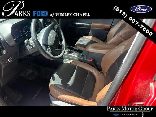Red Metallic 2021 Ford Bronco Sport Badlands