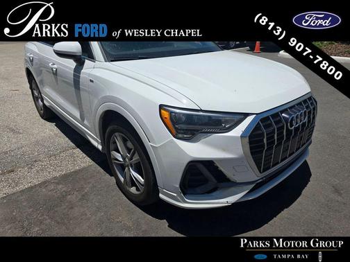 Ibis White 2020 Audi Q3 45 S line Premium