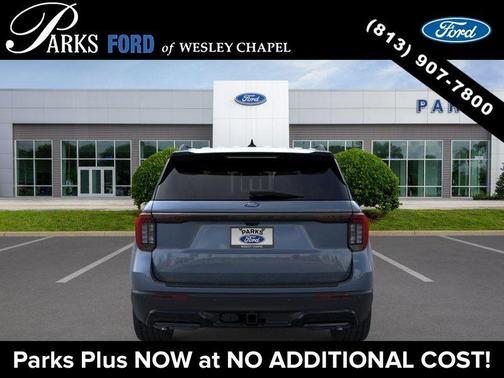 Vapor Blue Metallic 2026 Ford Explorer ST-Line