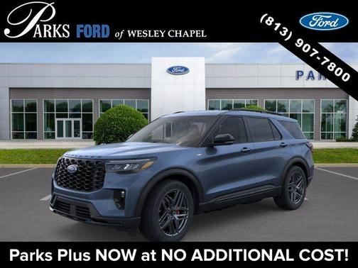 Vapor Blue Metallic 2026 Ford Explorer ST-Line
