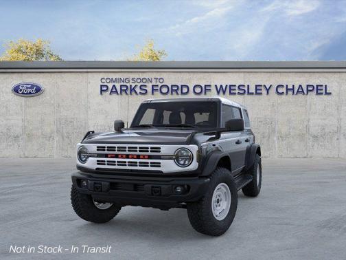 Shadow Black 2026 Ford Bronco Heritage Edition