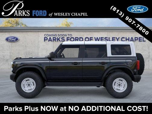 Shadow Black 2026 Ford Bronco Heritage Edition